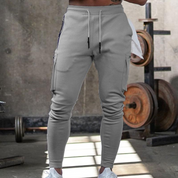 Tom Jogginghose Herren | Dehnbare Slim Fit Sporthose mit Seitentaschen für Fitness Training