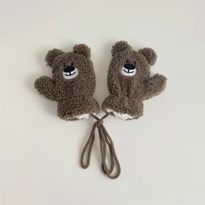 Beary Handschuhe | Warme niedliche Fäustlinge für Kinder