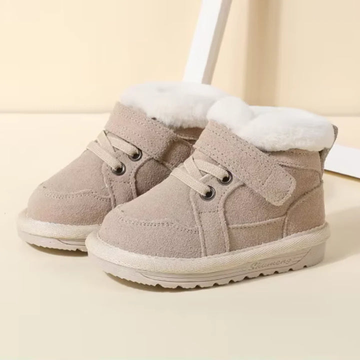 Baby Schneestiefel | Warm gefütterte Winter-Kinderschuhe mit Fleece