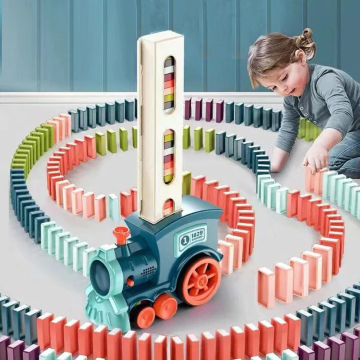 Montessori Domino-Zug | Dominospiel für Kinder