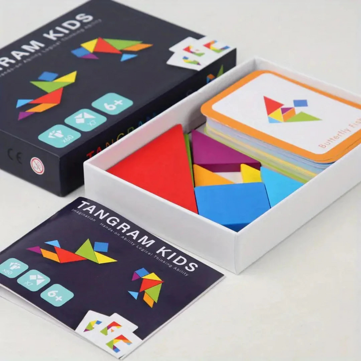 Tangram-Puzzle-Brettspiel