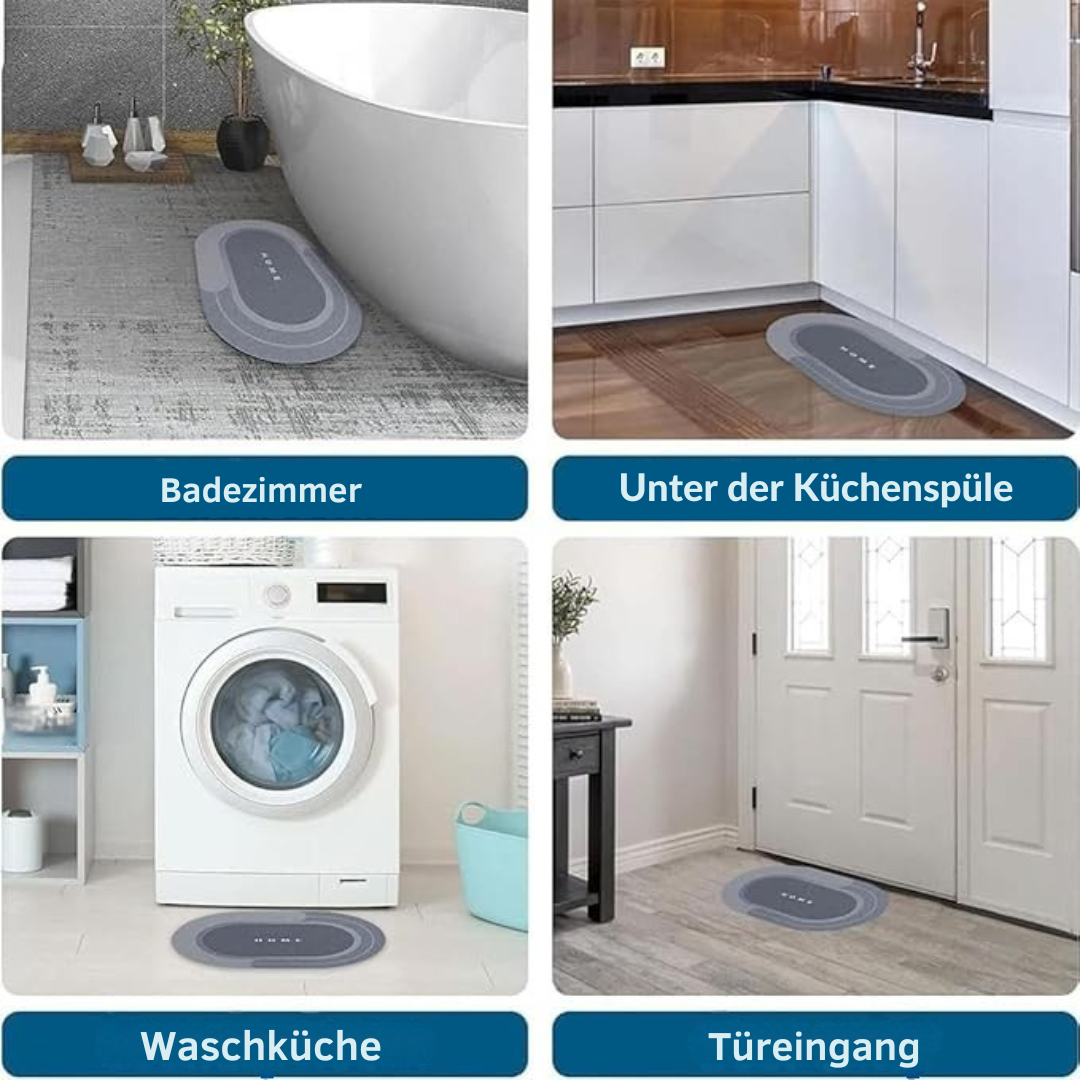 SafeStep Badematte | Rutschfeste schnell absorbierende Matte für hygienisches Bad