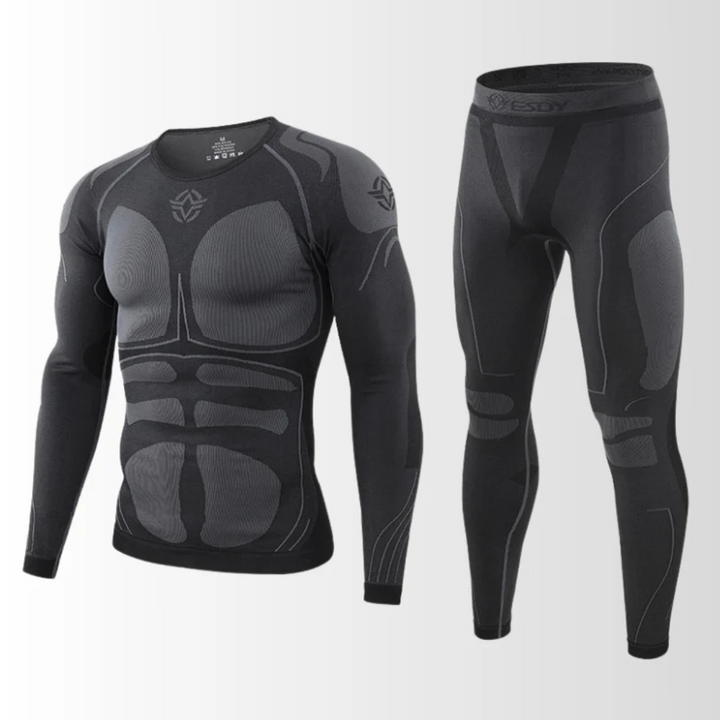 Thermische Funktionsunterwäsche für Herren - Thermo Set für Kalte Tage