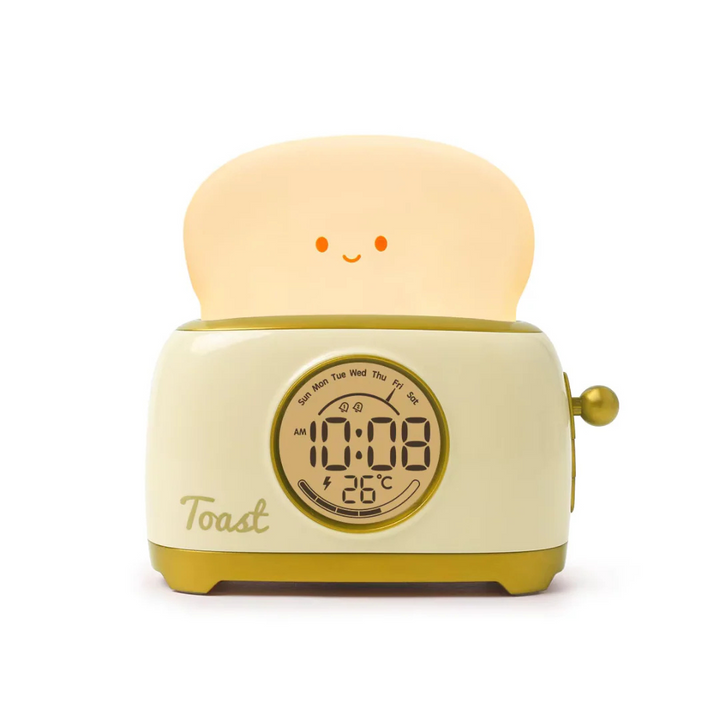 Toasty Wecker | Nachtlicht und Wecker in einem für das Kinderzimmer