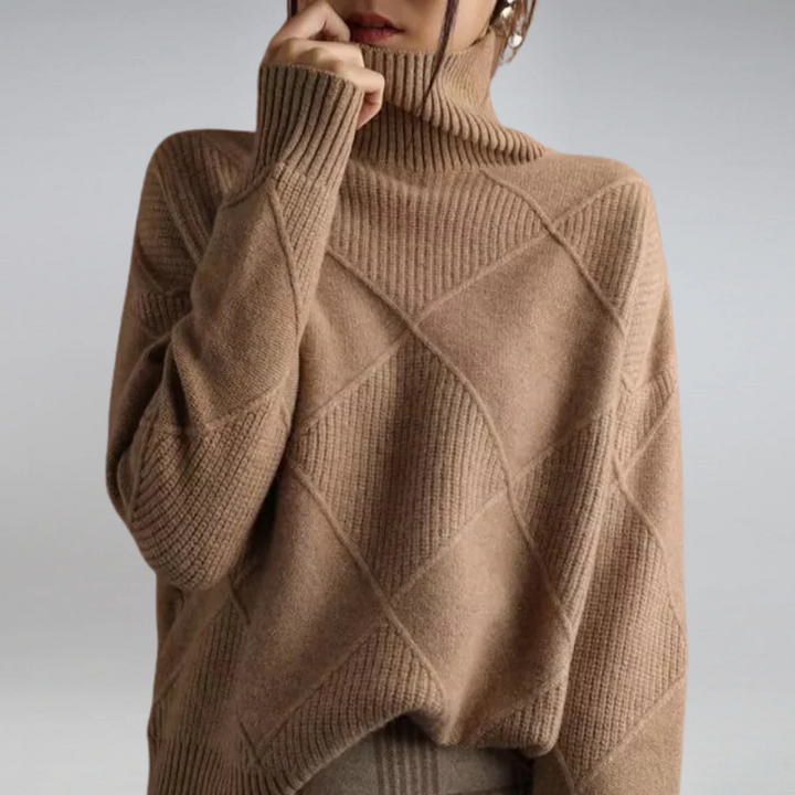 Rollkragenpullover für den Kalte Tage - Kuscheliger Kaschmir Pullover für Damen