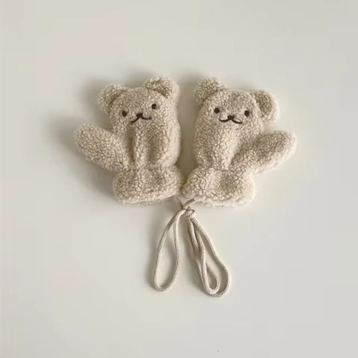 Beary Handschuhe | Warme niedliche Fäustlinge für Kinder