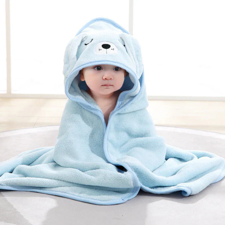 Baby Badcape | Weiches Badehandtuch für Babys