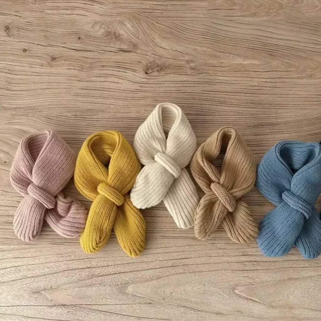 Baby gestrickter Schal | Warmer weicher Kinderschal für den Winter