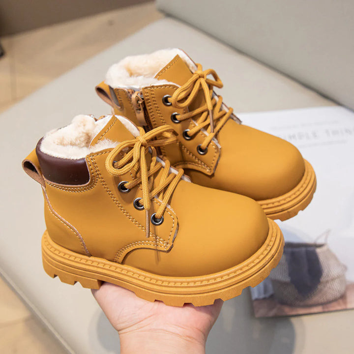 Landstiefel | Kuschelig warme, fleecegefütterte, rutschfeste Bergstiefel