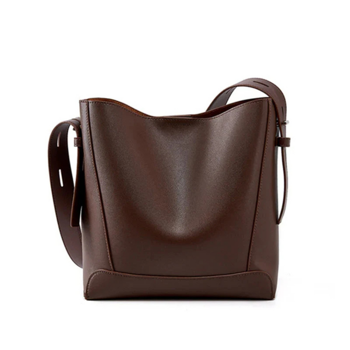 Barbara Bucket-Bag Oktoberfest | Stilvolle Damen Umhängetasche aus Spaltleder