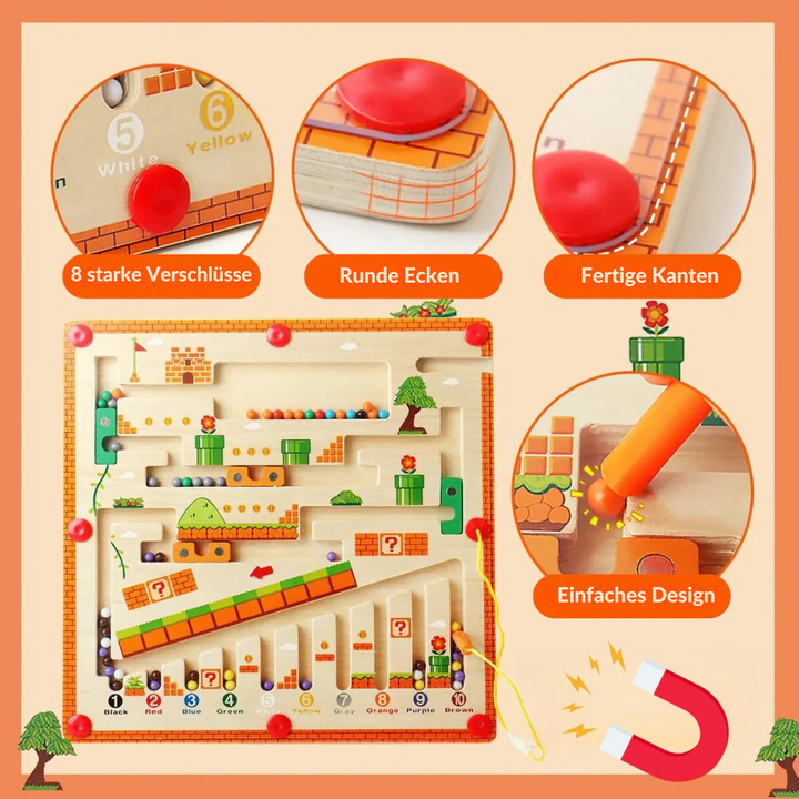 Magnetisches Labyrinth-Brettspiel