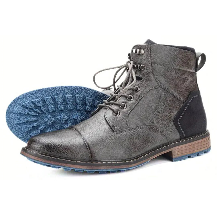 Andreas Lederstiefel Oktoberfest | Robuste Herren Stiefel im Vintage-Style
