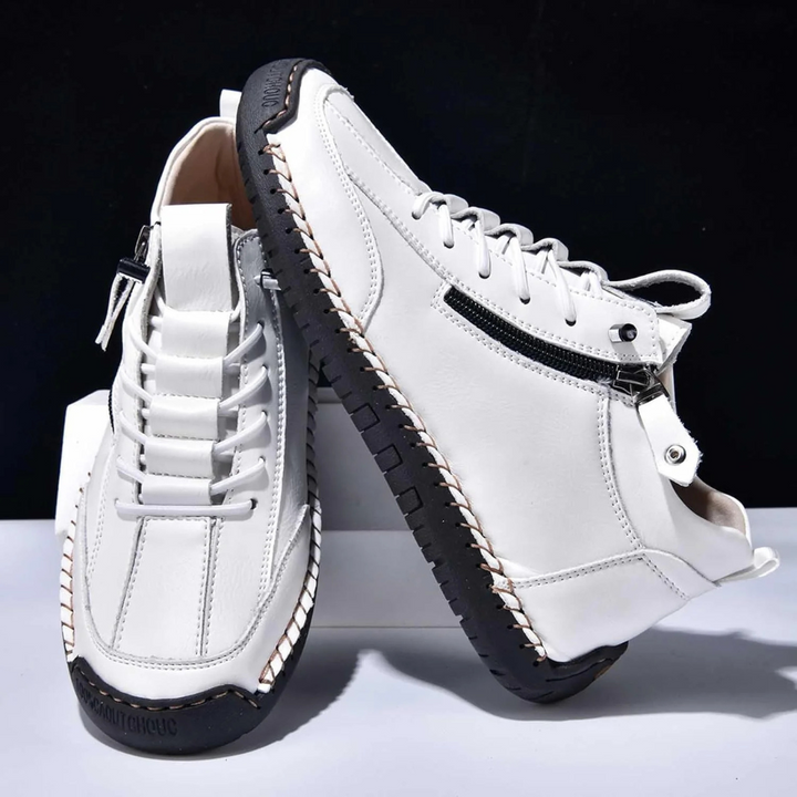 Michael Oktoberfest Turnschuhe | Moderne Trachten-Stiefeletten aus Kunstleder für Herren