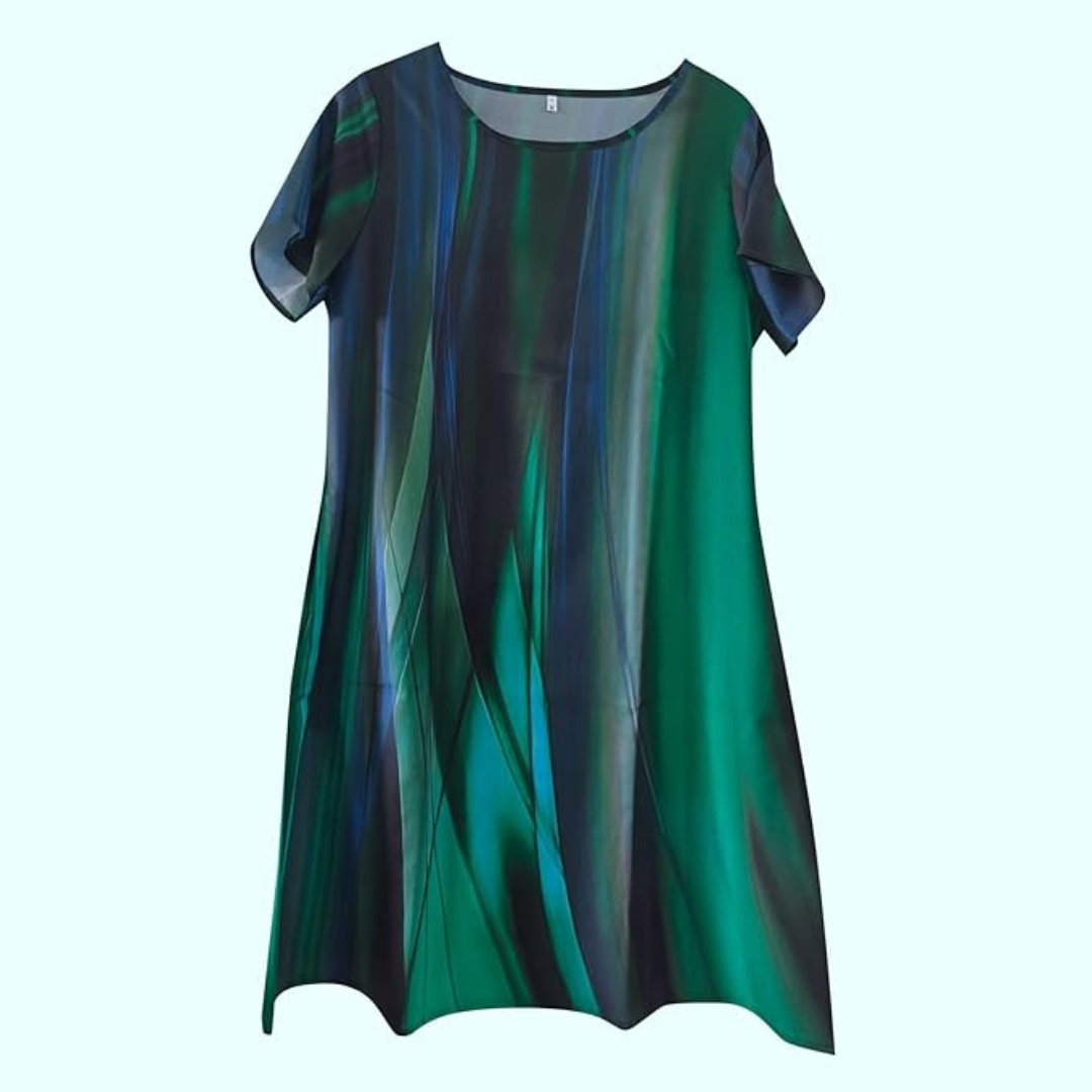 Sommerkleid für Damen - Elegantes Stilvolles, fließendes Freizeitkleid