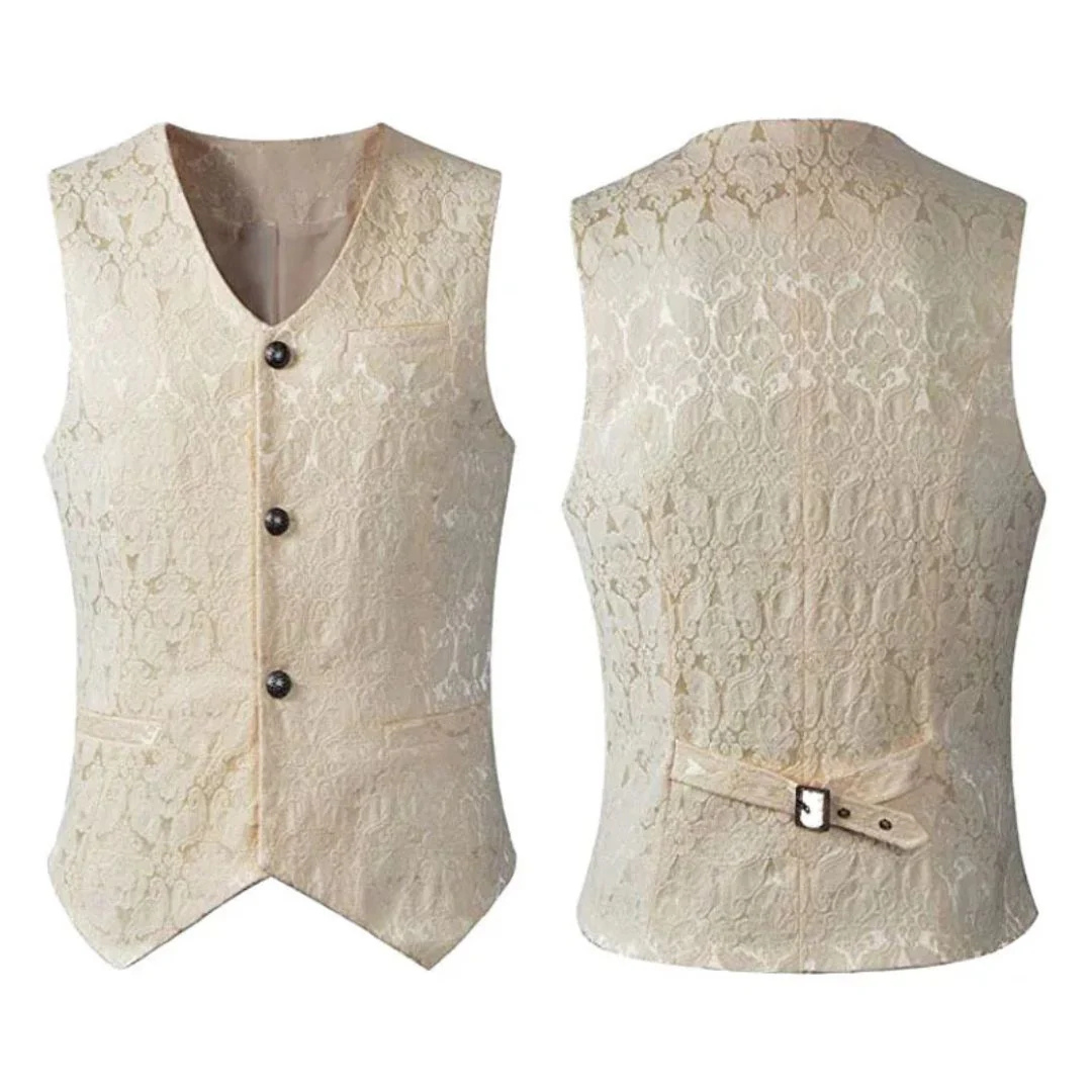 Markus Trachtenweste Oktoberfest | Elegante Herren Weste mit Ornamentmuster