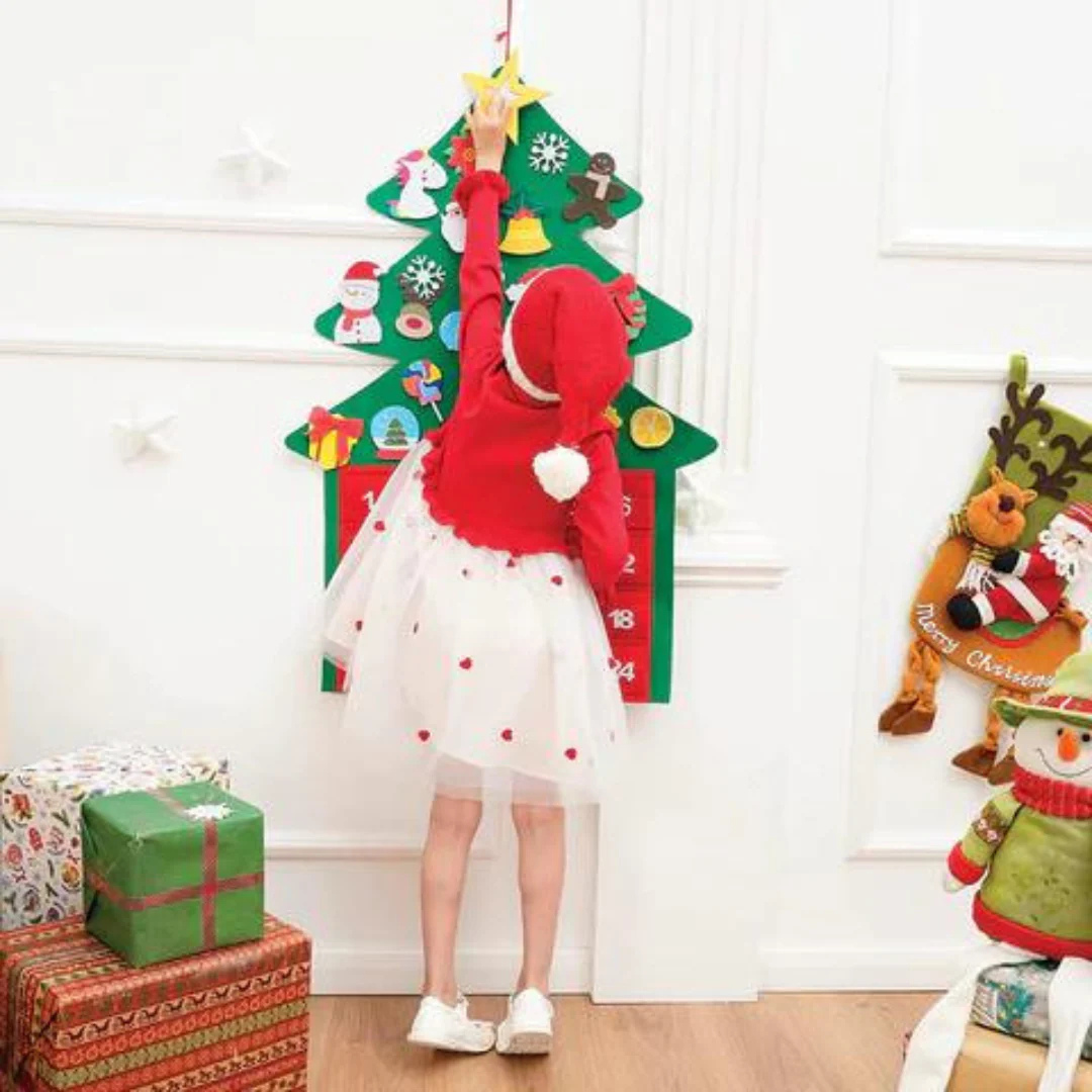 Montessori Weihnachts-Adventskalender | Gemeinsam die Tage bis Weihnachten zählen