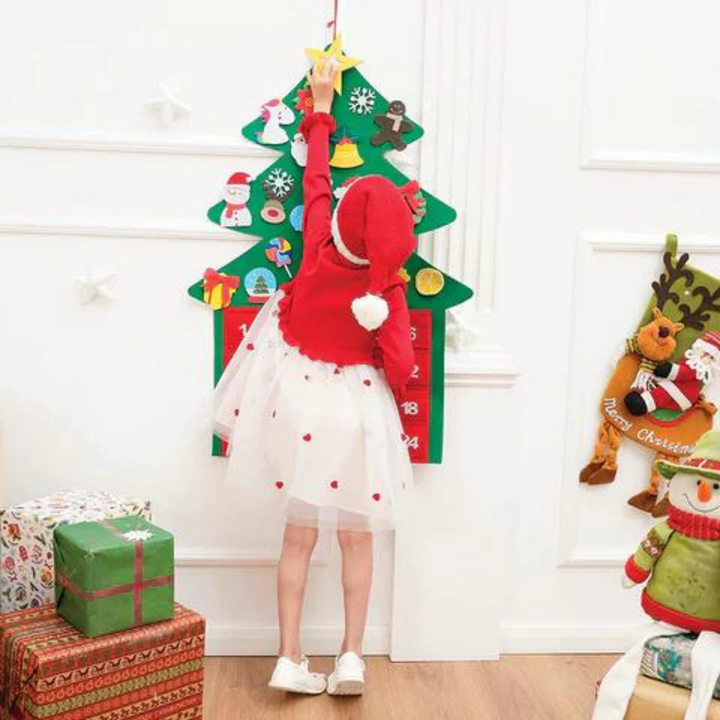 Montessori Weihnachts-Adventskalender | Gemeinsam die Tage bis Weihnachten zählen