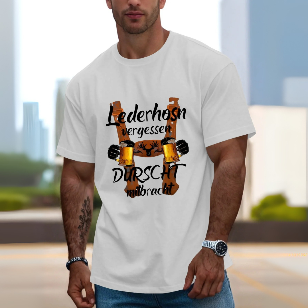 Heinrich Oktoberfest T-Shirt | Witziges Bierfest Shirt mit bayerischem Spruch für Herren