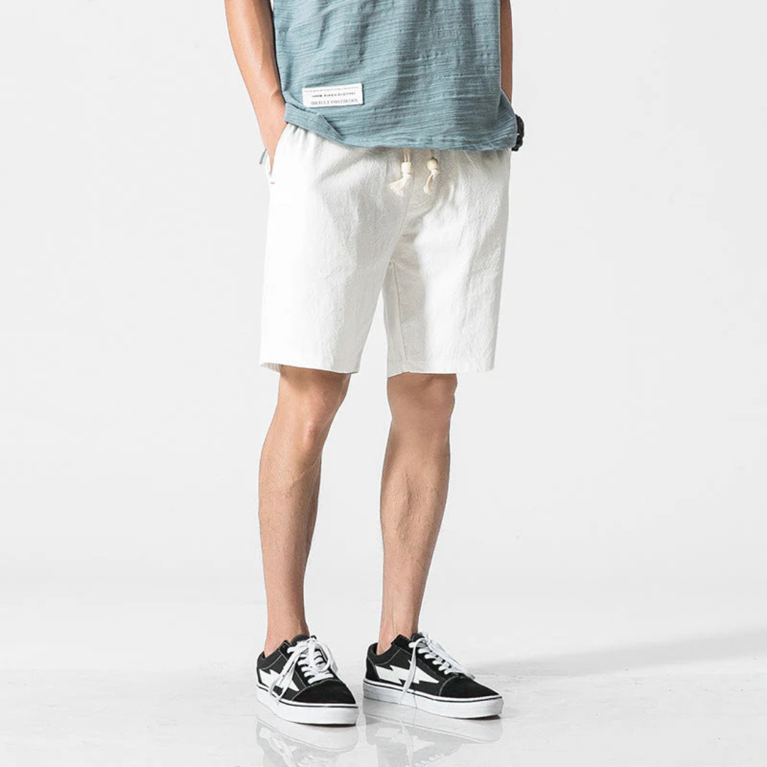 Claus Shorts | Atmungsaktive Herren Shorts mit Kordelzug für heiße Tage