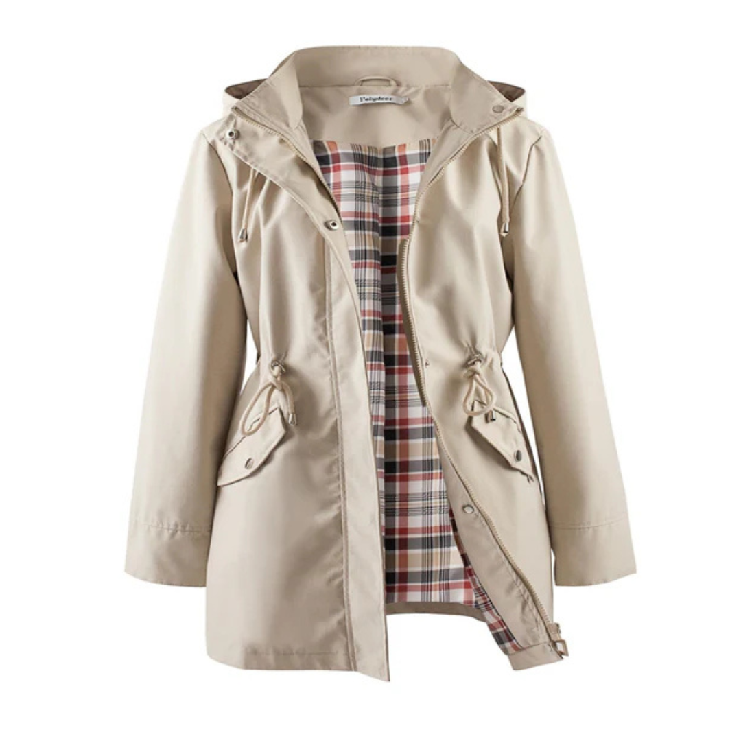 Windbreaker für den Herbst - Stilvolle Regenjacke mit Kapuze