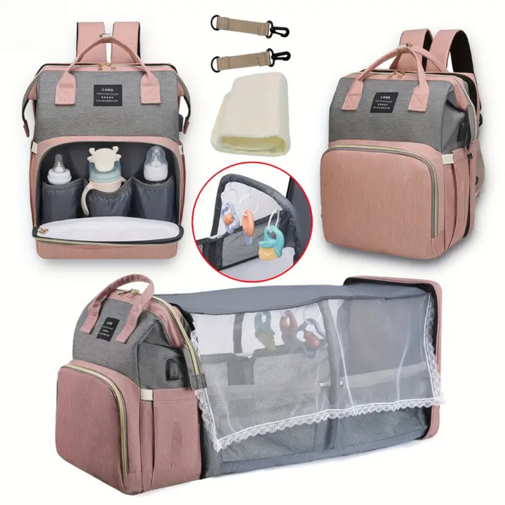 Reise-Wickeltasche | Der ultimative Wickelrucksack für unterwegs