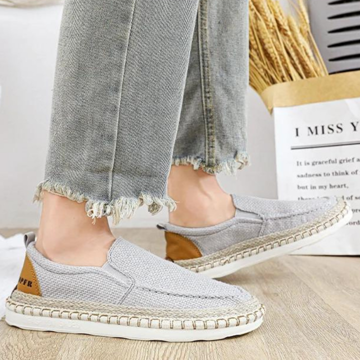 Nico Loafers | Atmungsaktive Slip-On-Loafer aus Canvas mit leichtem Design