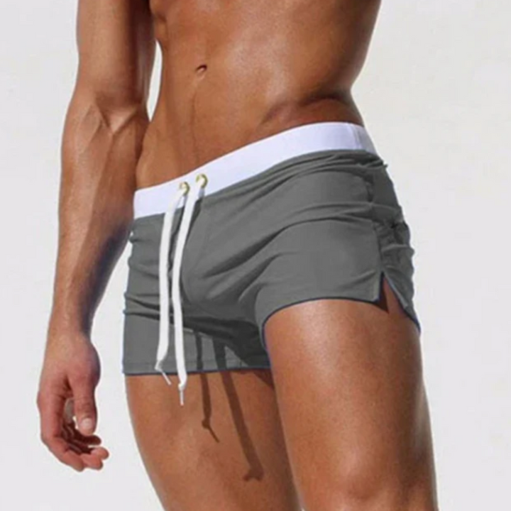 Herren Badehose - Sommerliche Speedo Badehose mit Kordelzug
