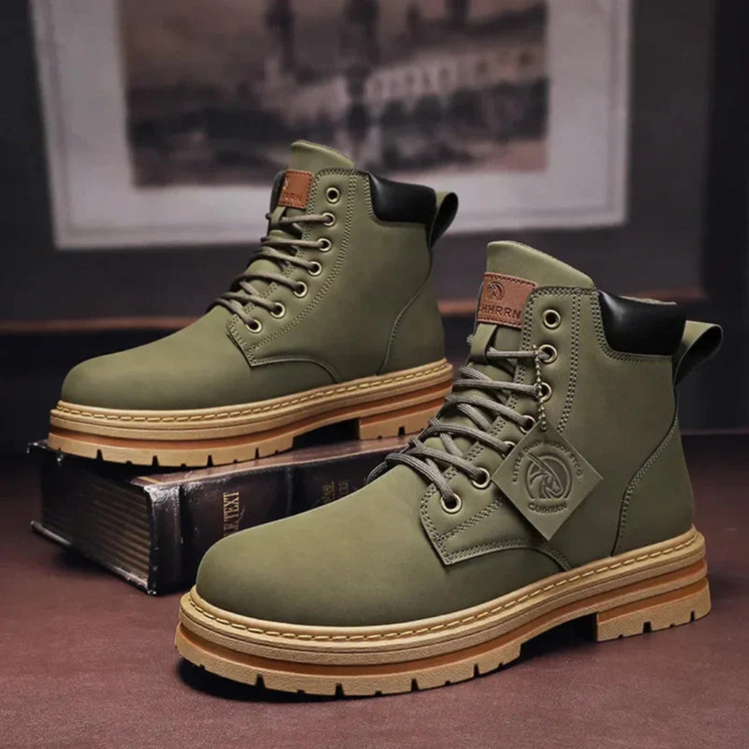 Ultraleichte Delta Stiefeletten für Kalte Tage - Klassische Wasserdichte Schnürstiefel für Herren