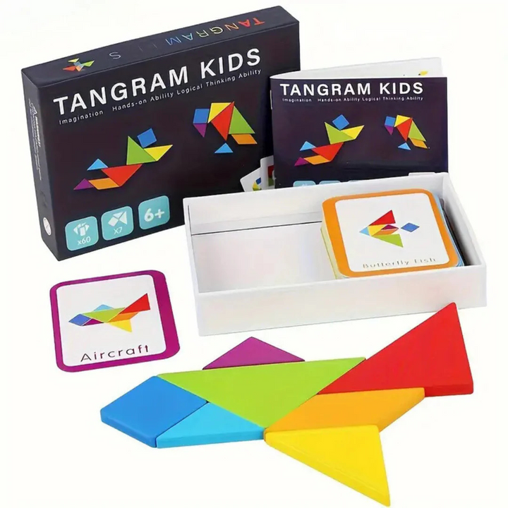 Tangram-Puzzle-Brettspiel