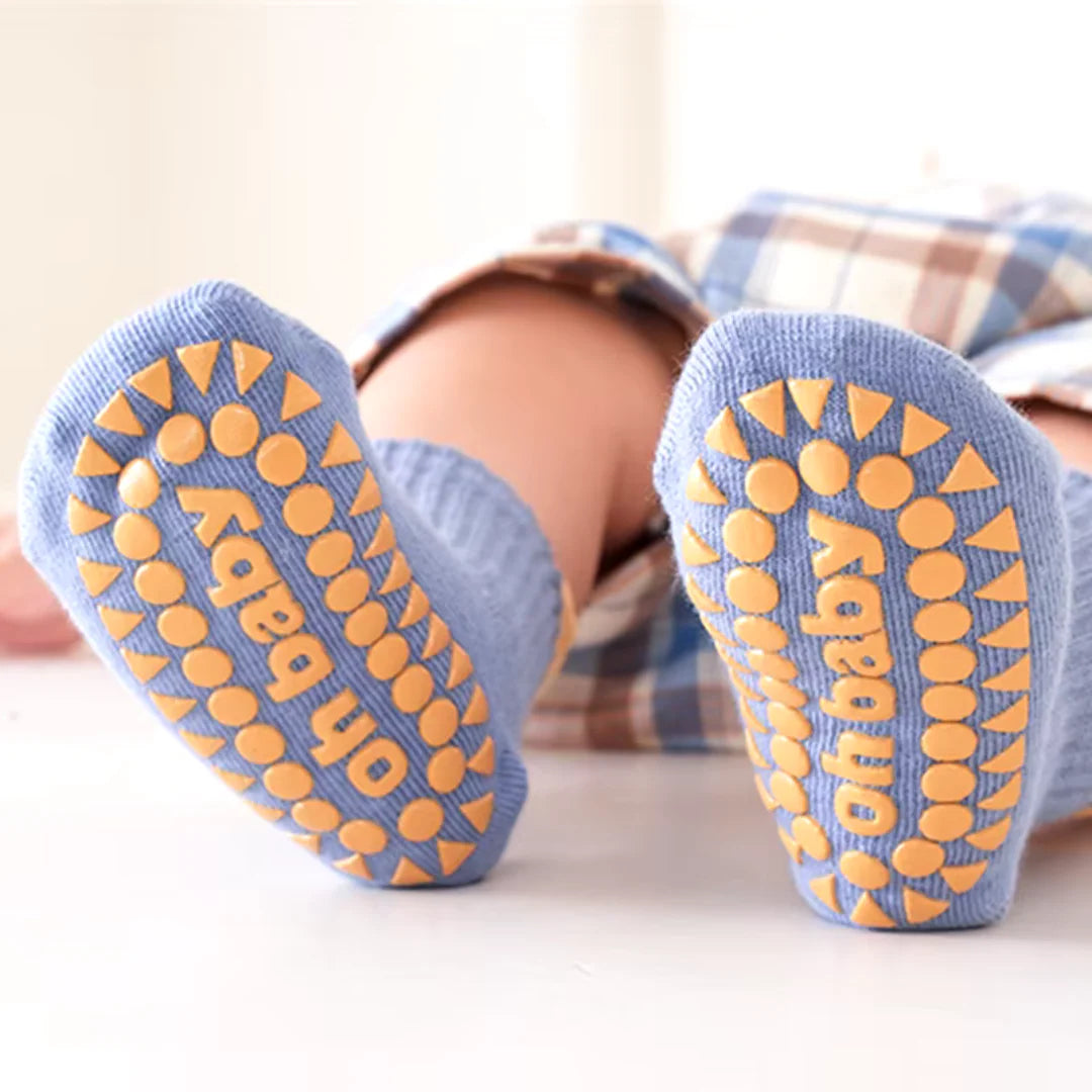 Anti-Rutsch Socken | Niedliches 3er-Set Anti-Rutsch-Socken für Kinder