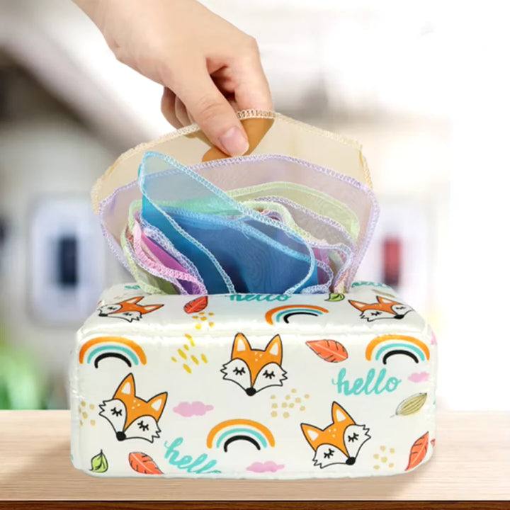 Sensorik-Taschentuchbox