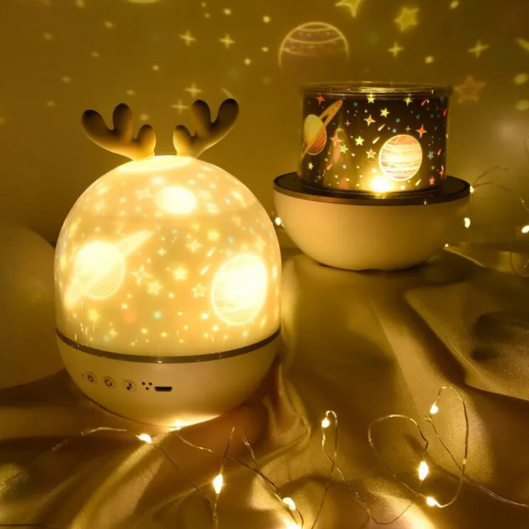 Cozy Sternenprojektor | Projektorlampen machen das Schlafzimmer gemütlicher und helfen Kindern besser zu schlafen