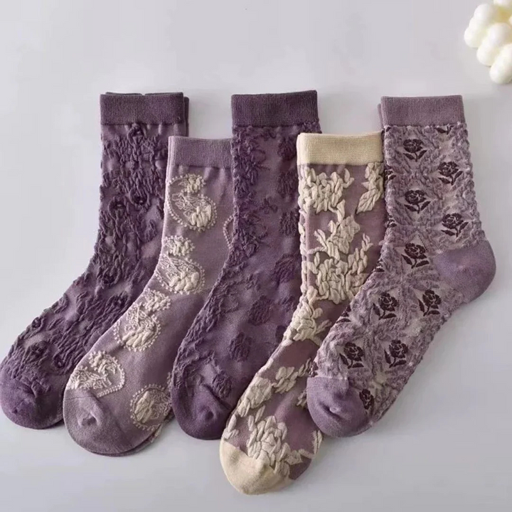 Magdalena Strümpfe Oktoberfest | Elegante Damen Socken mit Spitzendetails