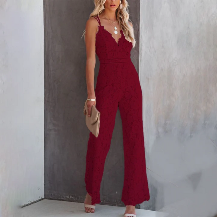 Lena Jumpsuit | Eleganter und moderner Damen-Jumpsuit mit rückenfreiem Design