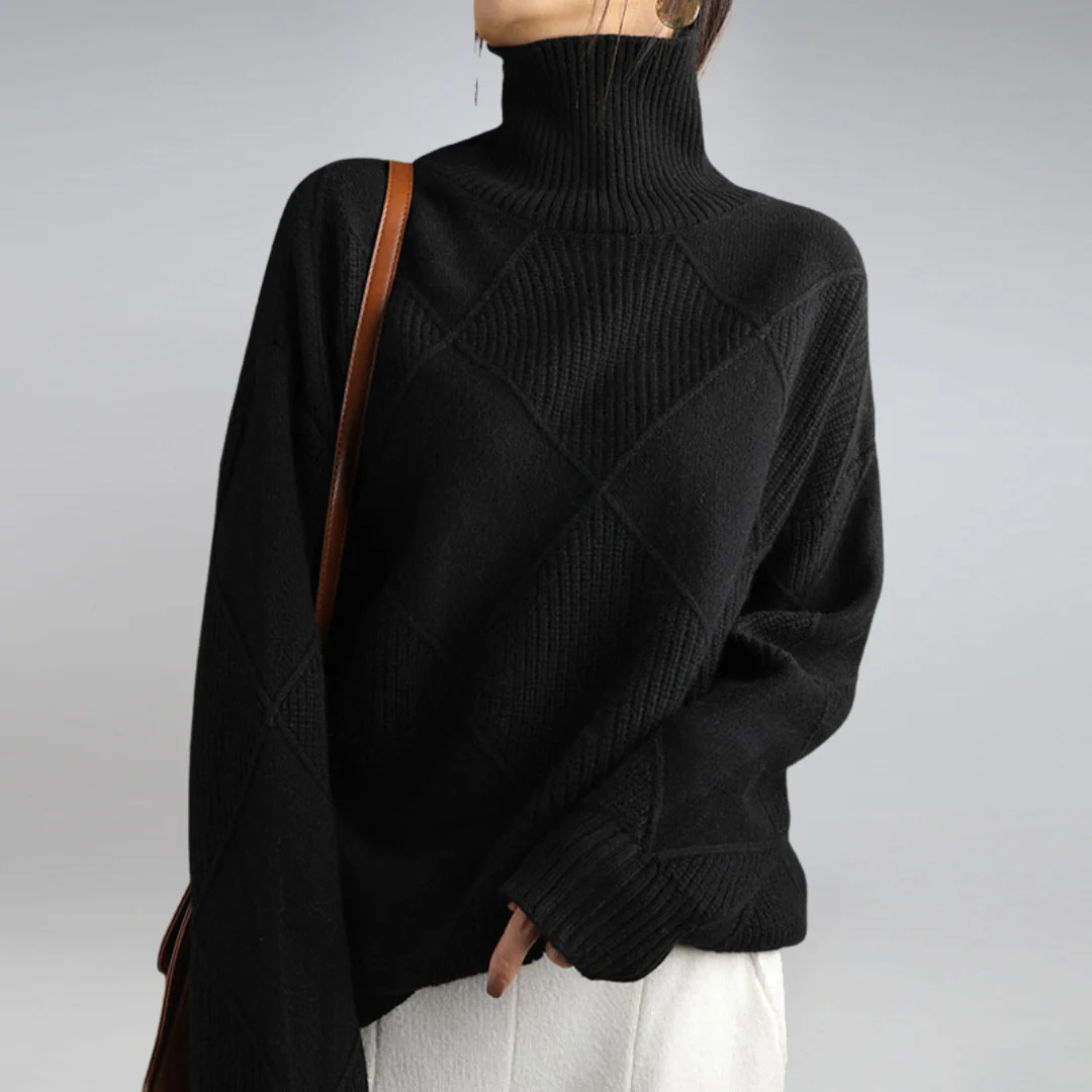 Rollkragenpullover für den Kalte Tage - Kuscheliger Kaschmir Pullover für Damen