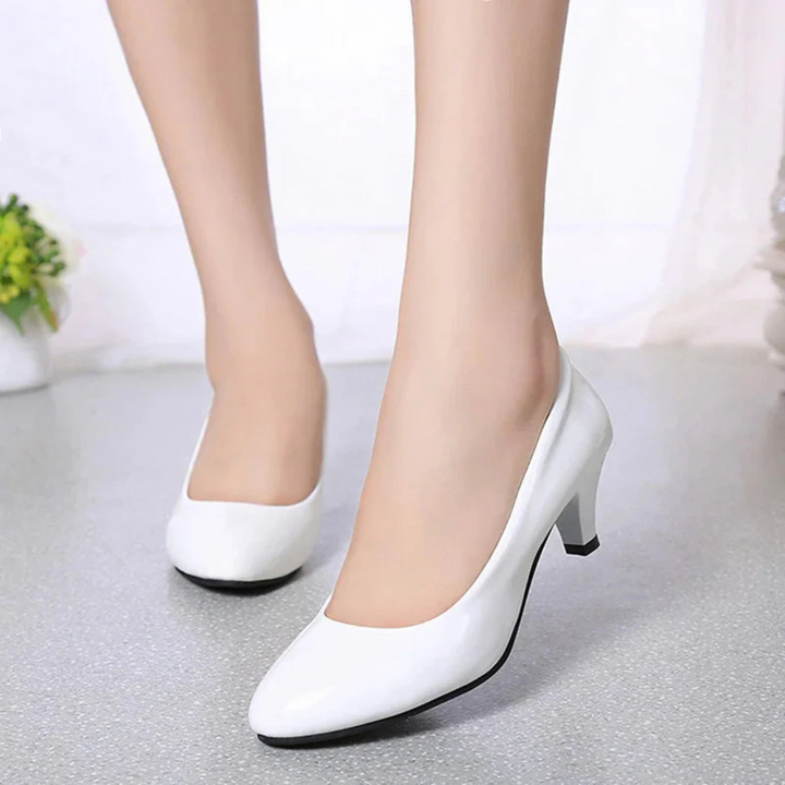 Anna Trachtenpumps Oktoberfest | Elegante Damen Schuhe mit niedrigem Absatz