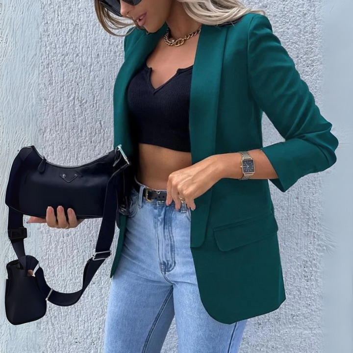 Blazer für den Herbst - Trendy Lange Jacke für Damen