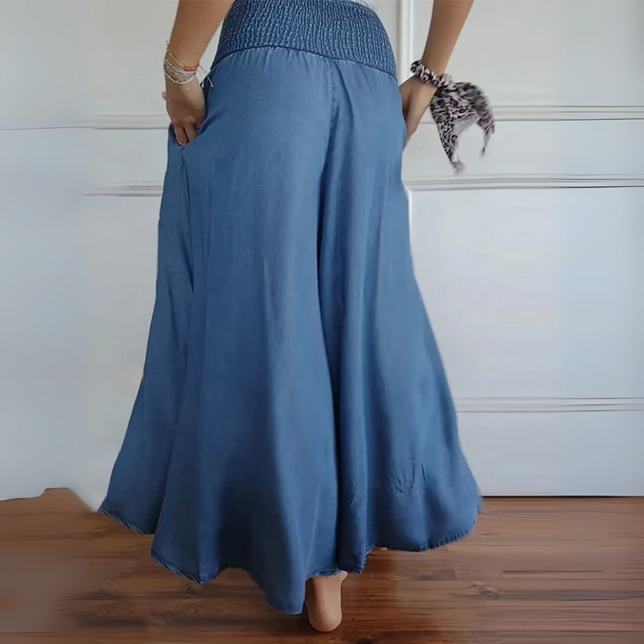 Gisela Palazzo-Hose | Bequeme Weite-Hosen mit High-Waist für Frauen