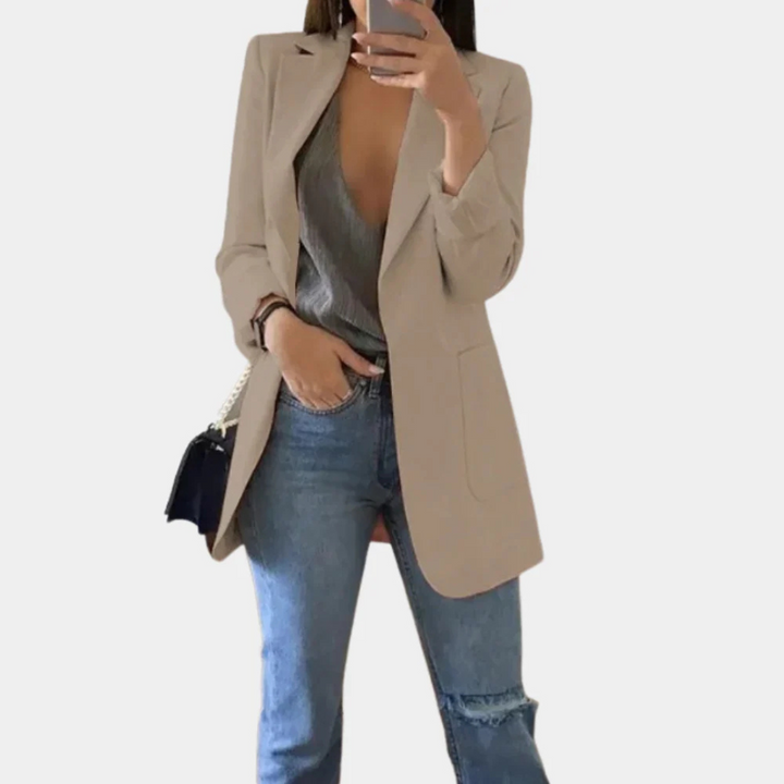 Blazer für den Herbst - Trendy Lange Jacke für Damen