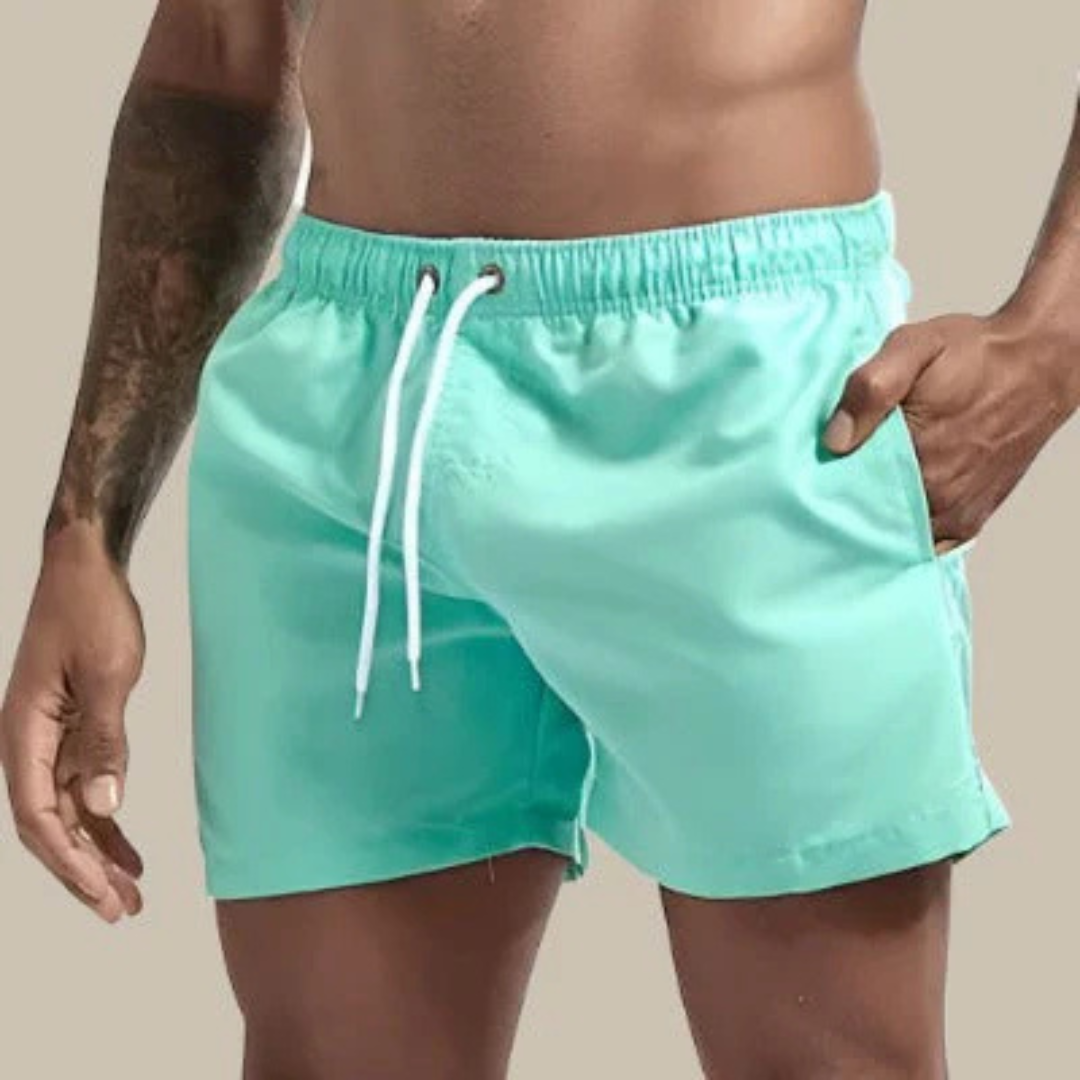 Felix Badeshorts | Premium Graue Herren Schwimmshorts Schnelltrocknend