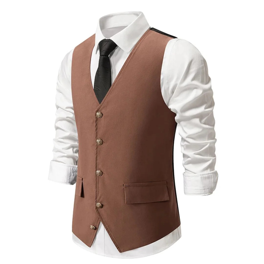 Christian Anzugweste Oktoberfest | Elegante Herren Weste für Business und Freizeit