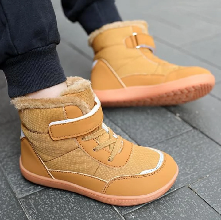 Kinder Winter-Barfußschuhe | Warm & rutschfest für kalte Tage (3–15 Jahre)