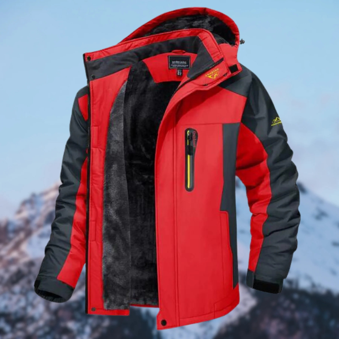 Fleecejacke für Kalte Tage - Hochwertige Warme Wasserfeste Jacke für Herren