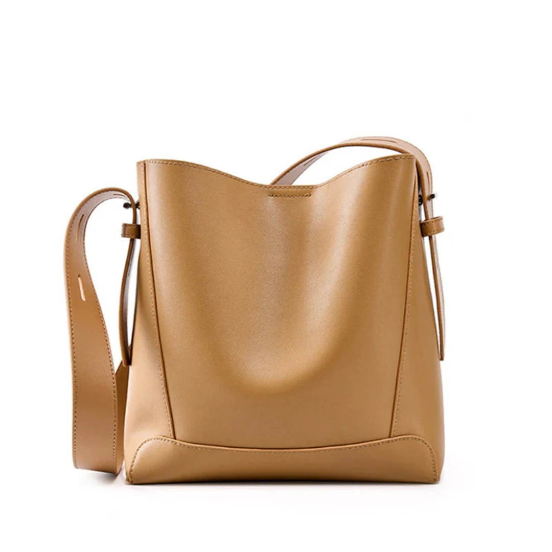 Barbara Bucket-Bag Oktoberfest | Stilvolle Damen Umhängetasche aus Spaltleder