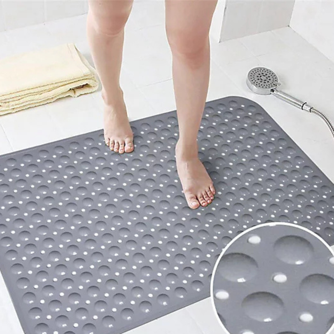 Rutschfeste Duschmatte | Premium Sicherheitsmatte mit Saugnäpfen für das Badezimmer