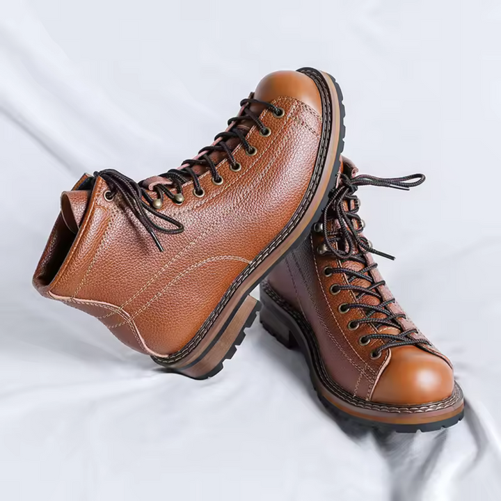 Hans Lederstiefel | Traditionelle Oktoberfest Schuhe aus Leder für Herren