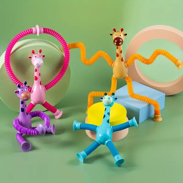 Giddy Giraffe Teleskopisches Spielzeug-Set