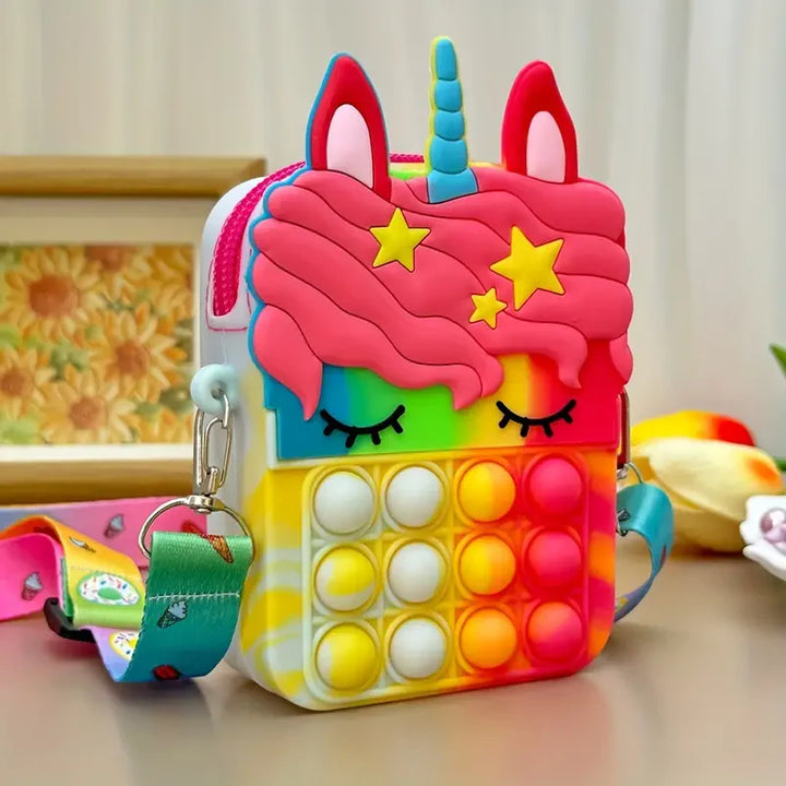 Unicorn Pop-it Tasche