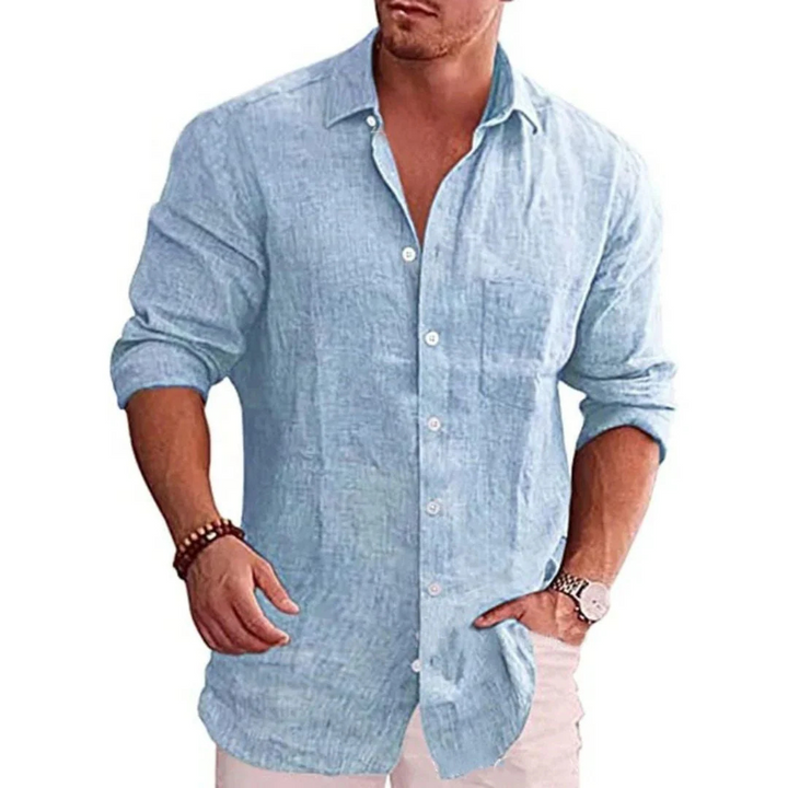 Sebastian Leinenhemd | Casual Herrenhemd für den Sommer