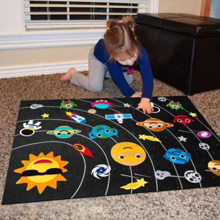 Universe Filzboard | DIY Interaktives Weltraum-Filzboard